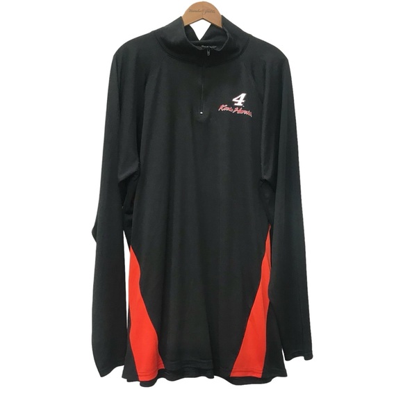 Stewart Haas Racing Black Polo Shirt Mens size 2XL Kevin Harvick 4 - Picture 1 of 4